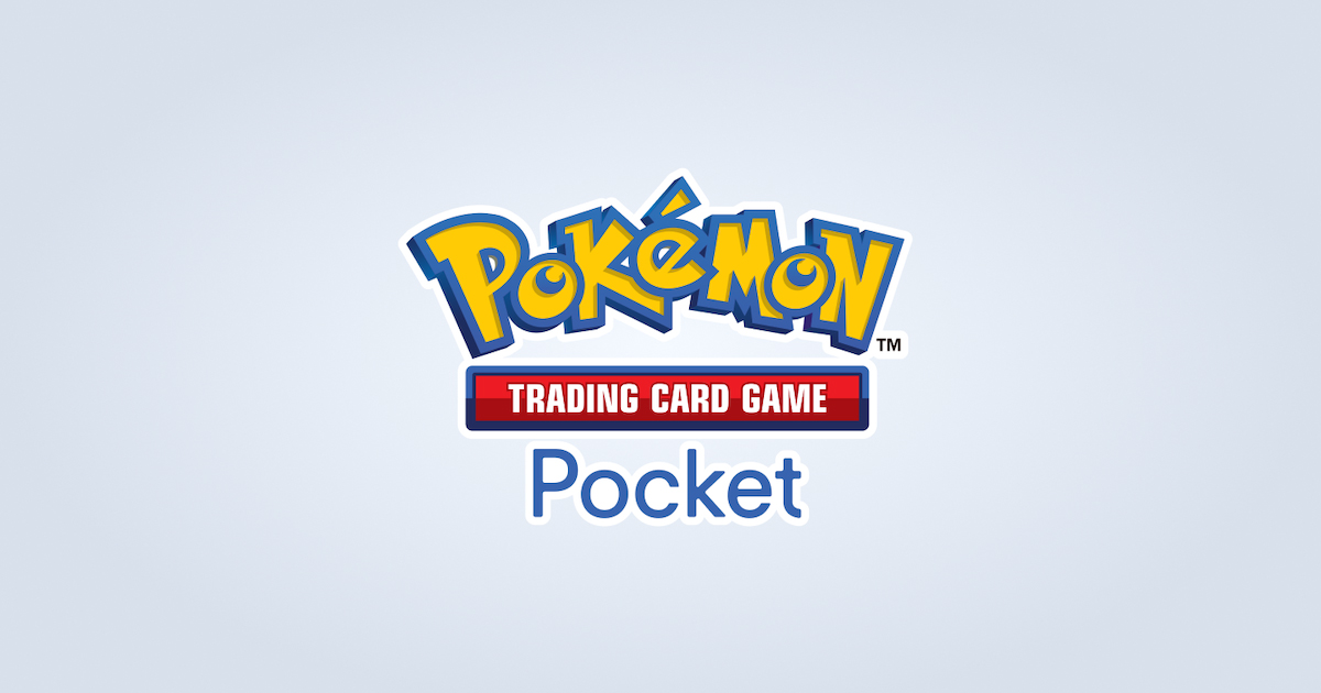 포켓몬 트레이딩 카드 게임 Pocket 공식 로고
